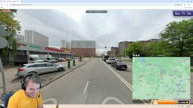 Мэддисон вместе с чатом пытаются залететь в топ Geoguessr