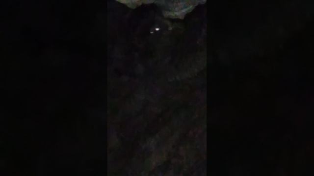 Жуткие глаза светятся в глубине пещеры на Чёрном море в Крыму найденой в горе Алчак-Кая