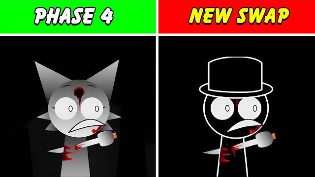 Incredibox Sprunki - Фаза 4, Но новая версия подкачки (Новый мод)