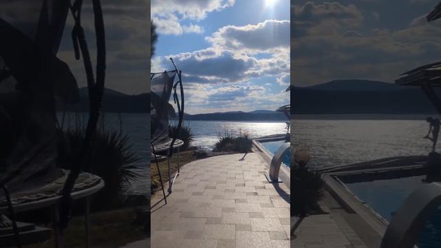 Созополь 🇧🇬 красивая парковая зона при отеле. Февра?