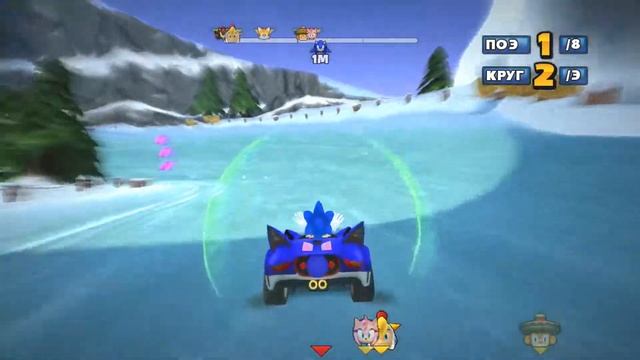 Sonic & Sega All-Stars Racing ► Долина сосулек