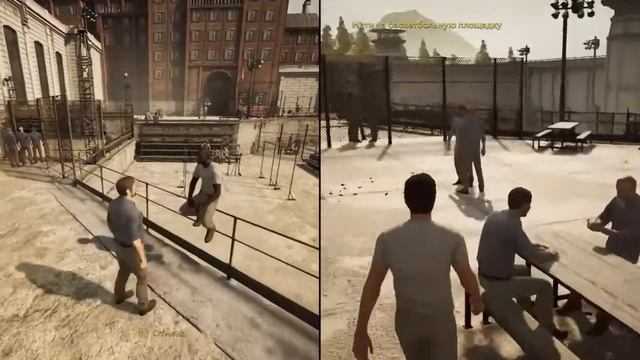A Way Out. Co-op. Два дебила бегут из тюряги | Стрим | PS4 | угар