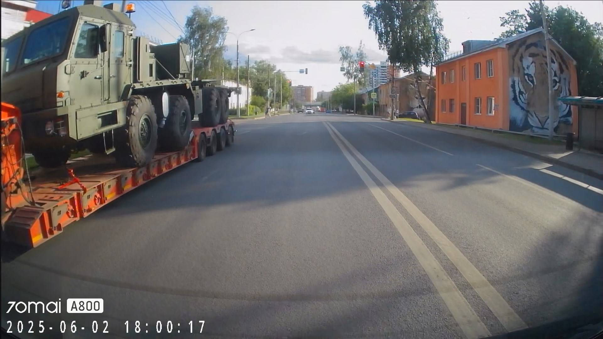 БАЗ-6910 на улице Культуры