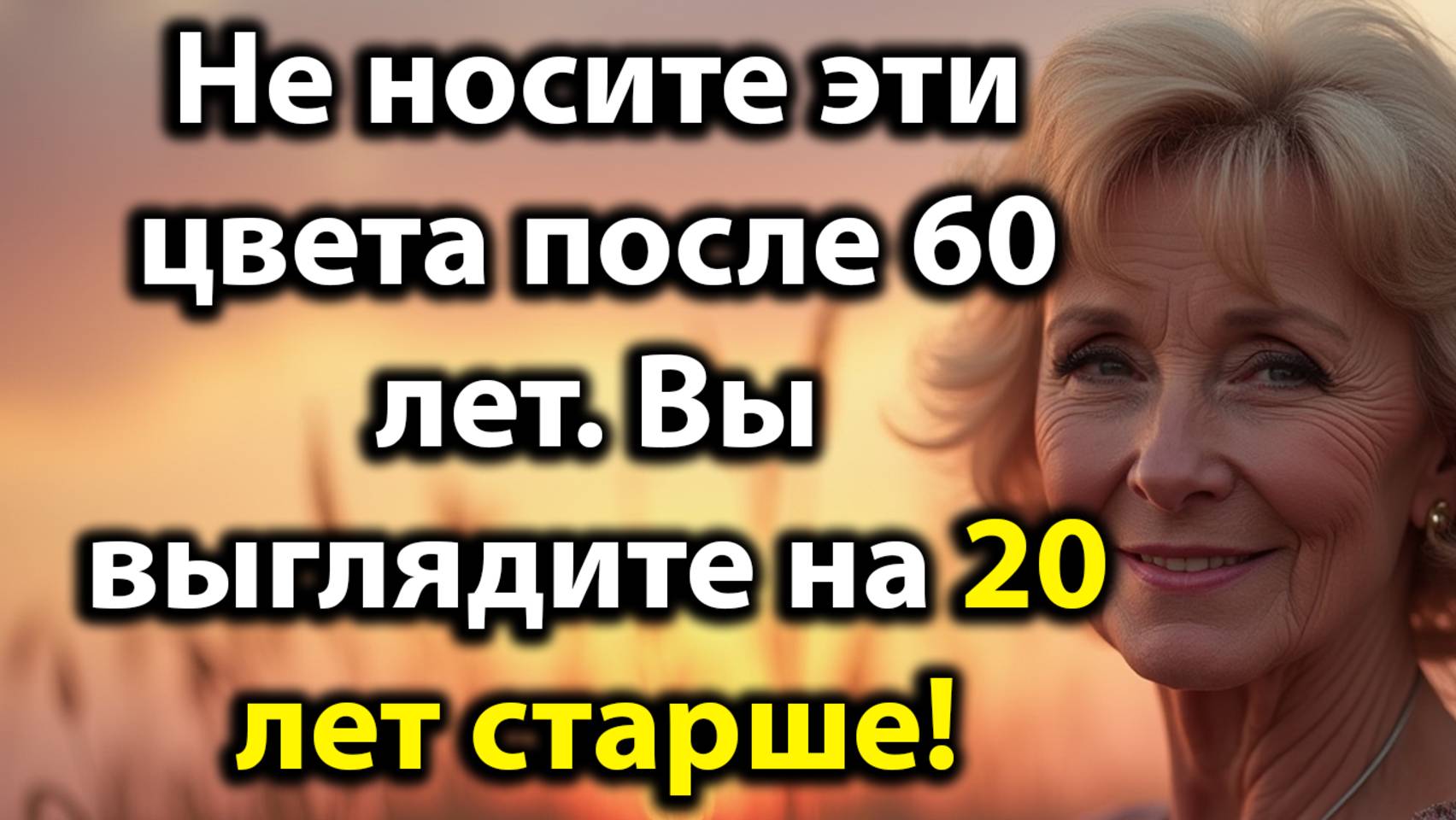Не носите эти цвета после 60: 8 оттенков, которые старят вас, и как выбрать более удачные