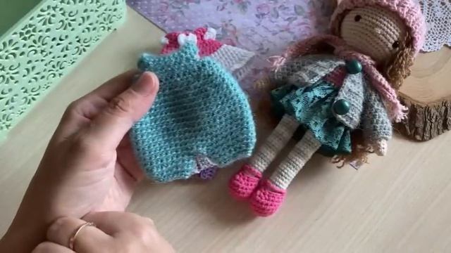 Моя рукодельная неделя. Новая куколка, упаковка посыл?