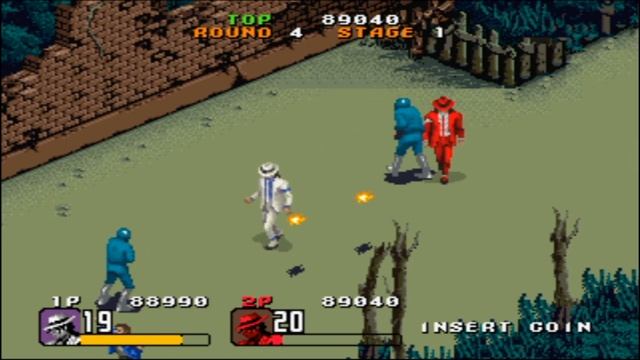 Прохождение Michael Jackson's Moonwalker (Arcade)