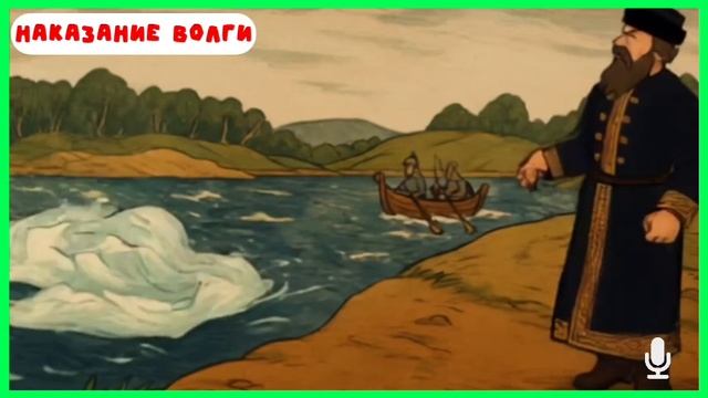 Наказание волги  | Русская легенда о царской воле и стихии