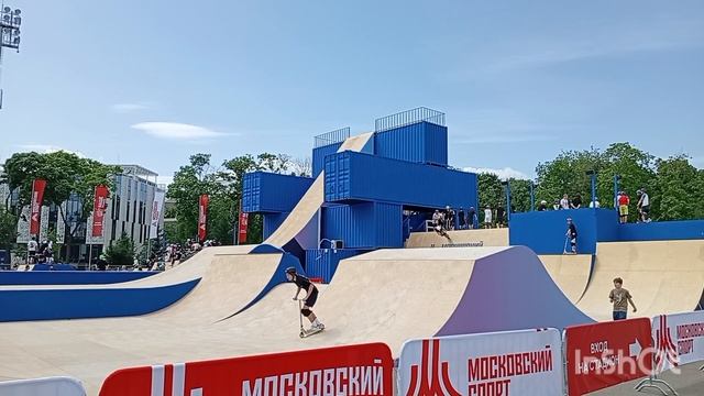 Мини обзор #деньспортаМосквы  #2025 #ДеньСпорта #Паркур #Воркаут #FMX #Moscow #Russia