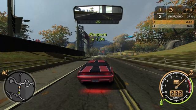 ЭНДЖИ VS. ВИКА NEED FOR SPEED MOST WANTED