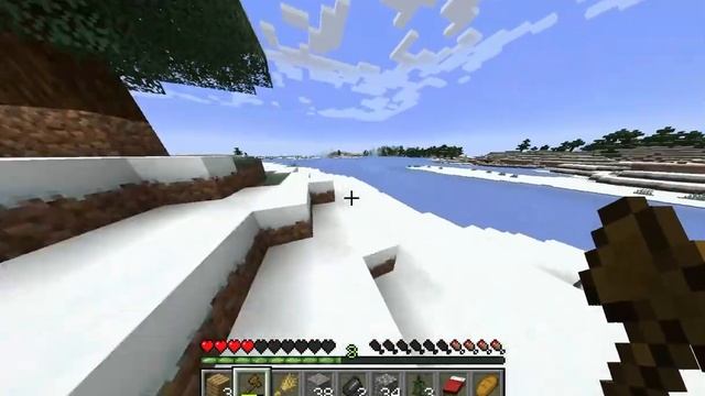 Minecraft выживание одиночная игра часть 2