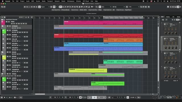 16. Organizing Tracks with Folders