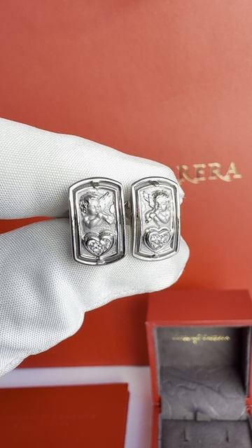 Серьги  Carrera Y Carrera с мотивом Ангела