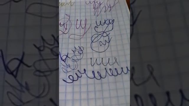 Проверка ручек \как они пишут? \что лучше