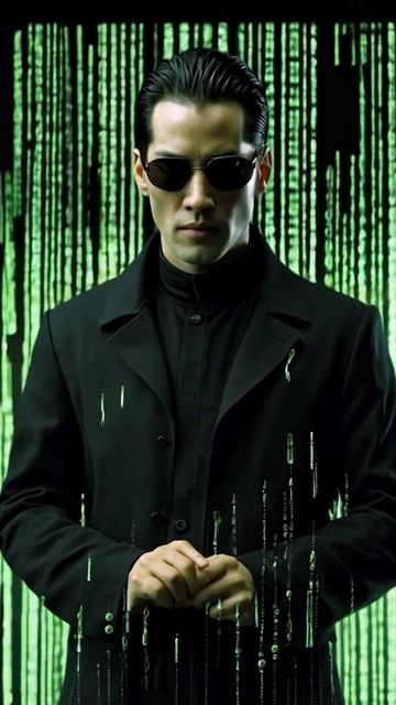 The Matrix through the eyes of a neural network in 2025
