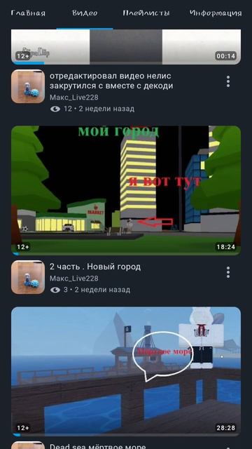 обзор канала