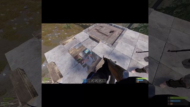На первый рейд твоего соседа тебе нужно всего 5к серы и 5к угля  #rust #rustрейд #rustgame