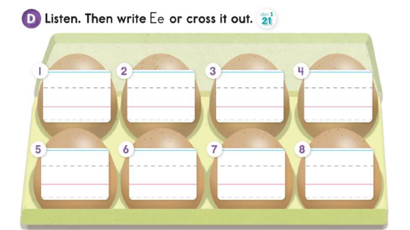 Oxford Phonics 1 Disk 1 track 21