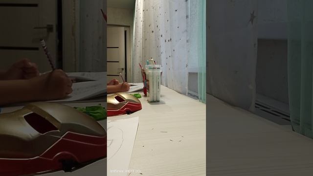 рисуем железного человека