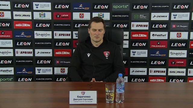Дмитрий Кириченко, главный тренер "Текстильщика" посл?