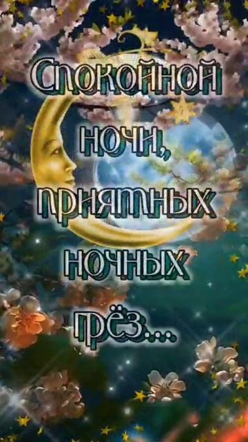 доброй ночи сладких снов