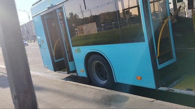 4 июня 2025 г. Автобус 96 маршрут МАЗ-203.947 38033 Софийская Улица