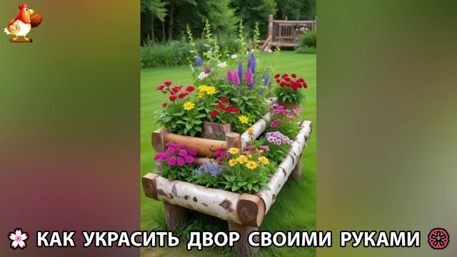 Как украсить двор дома фото идеи (577) 🏡 для дачи и сада своими руками 🌷🪻🌺💮