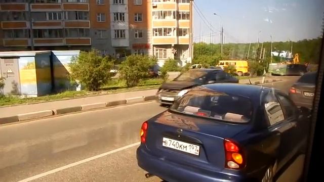 Поездка на автобусе ЛиАЗ-6213.22 № 09485 (160856) Маршрут № 182 Москва.