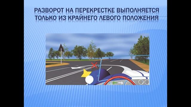 Начало движения, маневрирование 2 тема