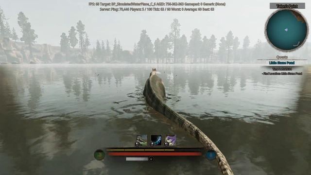 Path of Titans. Зухомим. Водная охота.