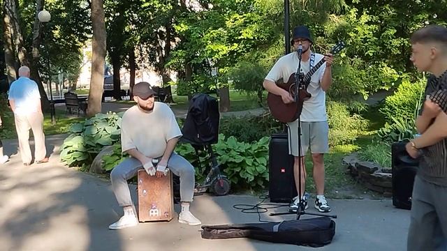 " Самба белого мотылька" в выходной день.