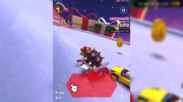 Новогодний сезон в Mario Kart Tour