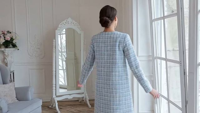Пальто "Pastel Blue"