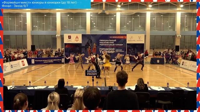 ОМРТ, г. Москва, финал «Формейшн» юниоры и юниорки, 5 за?