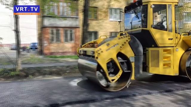 В Электростали продолжается ремонт дорог и тротуаров