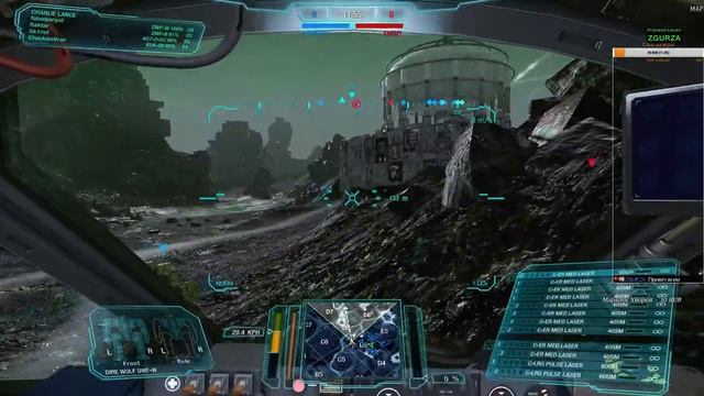 СТРИМ  MechWarrior Online-Когерентный свет ч1