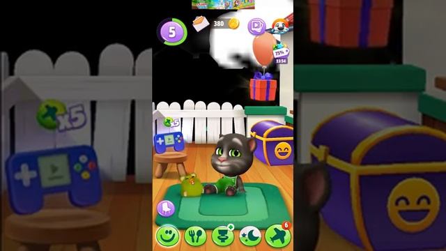 My Talking Tom 2  5 LEVEL game Мой Говорящий Том 2  5 УРОВЕНЬ ПОДРОС