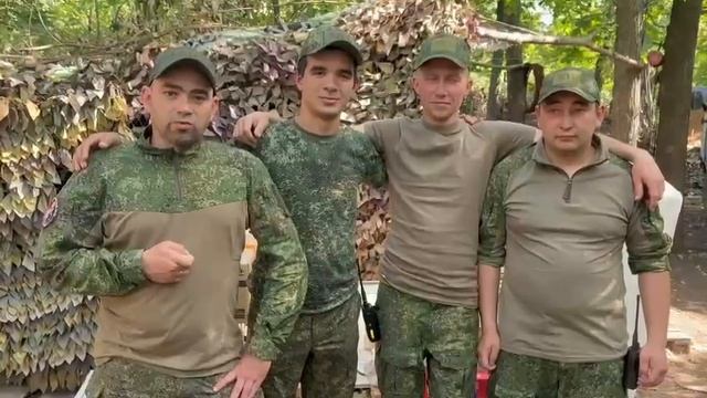 В Волжское местное отделение партии «Единая Россия» пришло видео со словами благодарности от бойцов
