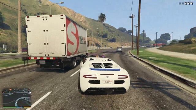 GTA 5 100 Tons Super Car Rampage #17 HD Grand Theft Auto 5