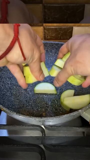Садж на сковороде