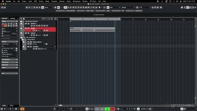 11. Recording MIDI to Your Instrument Tracks