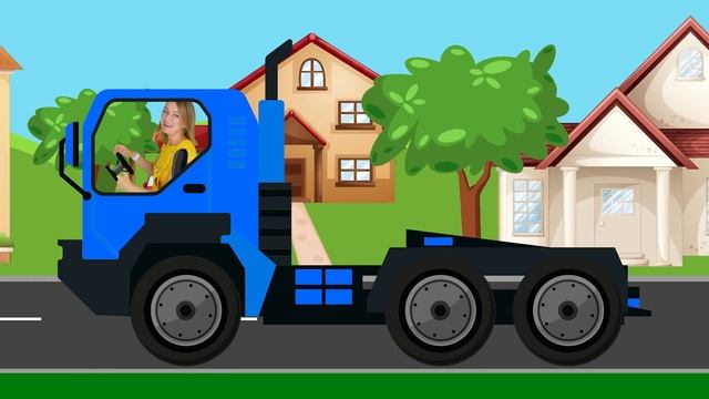 Грузовик - Левий Лев - песня про машинки грузовики. 🚚 🛻