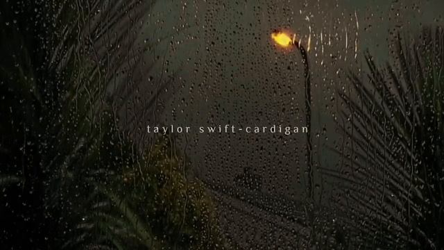 cardigan [slowed_reverb   rain_ edit audio]