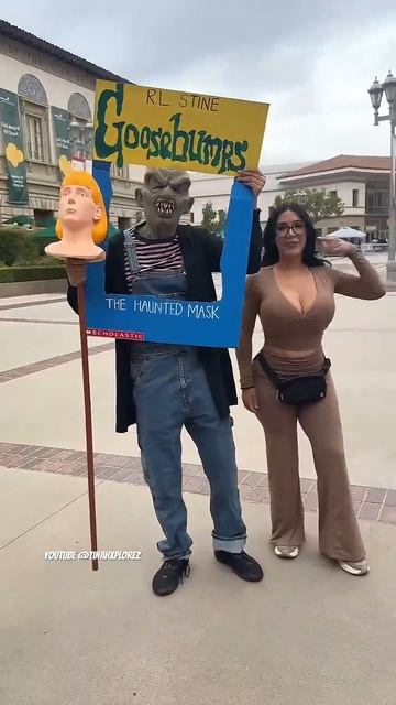 Haunted Mask cosplay at MonsterPalooza