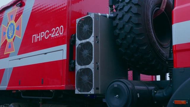 Пожежна насосно-рукавна станція ПНРС-220/800 на базі МАЗ 6