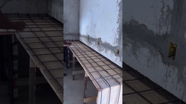 Сделали каркас под КУХОННУЮ столешницу из БЕТОНА 