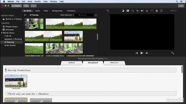 iMovie 10.1.8 Essential Training - 28.Create movie trailers