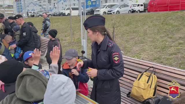 Сегодня в Магадане в парке «Маяк» прошло торжественное открытие акции  «Безопасное лето – 2025»