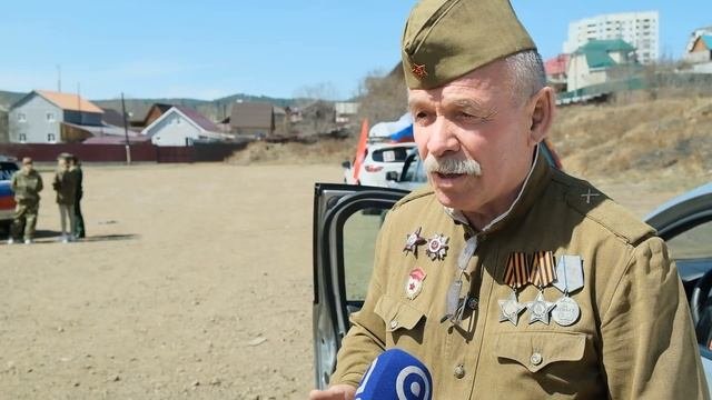 Автопробег Улан-Удэнского авиазавода в честь Дня Побе