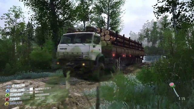 Spintires  MudRunner  Прохождение ▶«Перевал-2» ➤ Часть-2 🔥 # 214