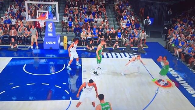 Лиллард забивает трешку Дончичу НБА2к24 #nba #basketball #нба #2